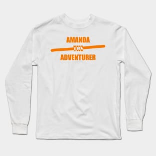 Amanda the adventurer Long Sleeve T-Shirt